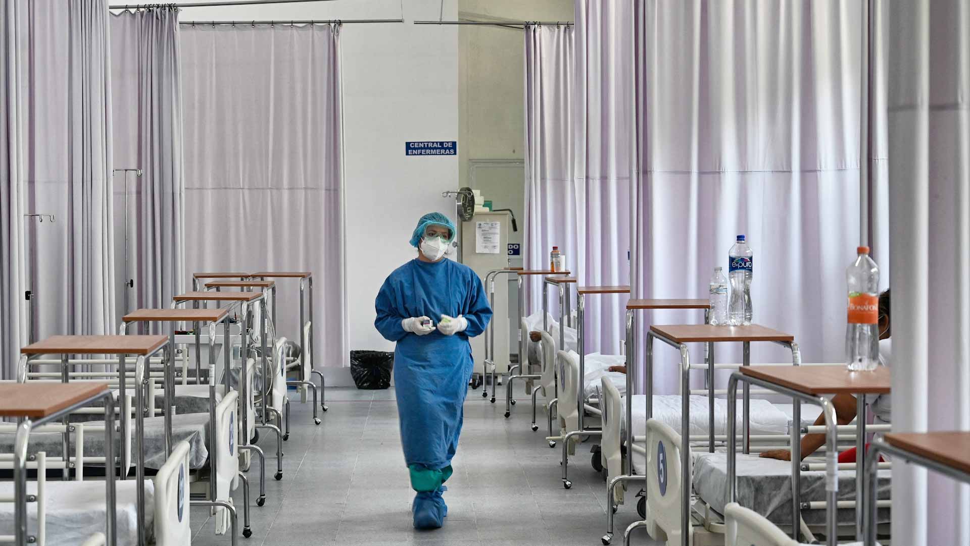 Image for the title: Delta variant doubles risk of COVID hospitalisation: study 