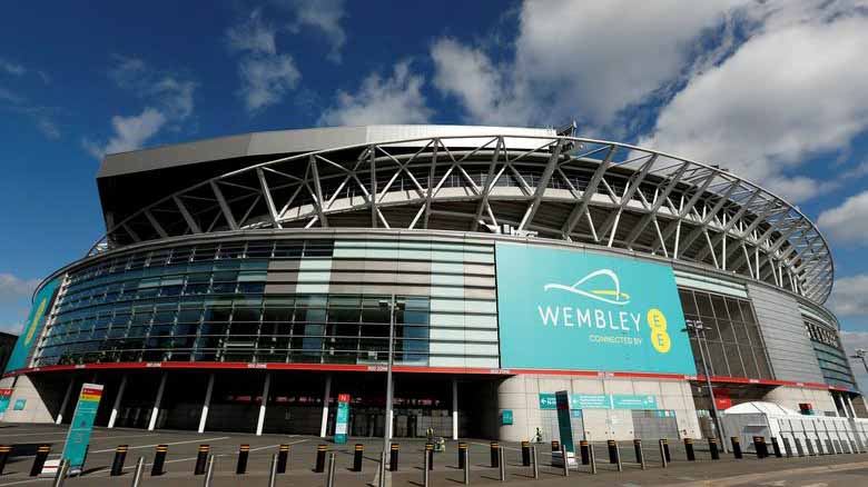 Image for the title: Capacity for Euro 2020 finale raised to 40,000 