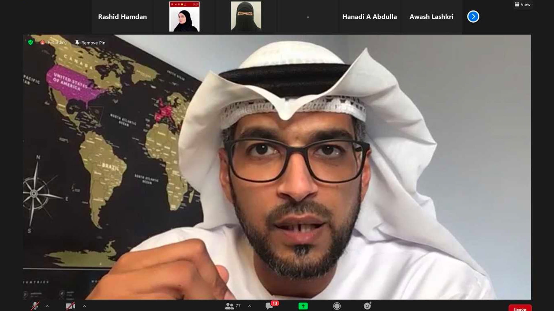 Image for the title: Al Madam Club organises dialogue session on volunteerism 