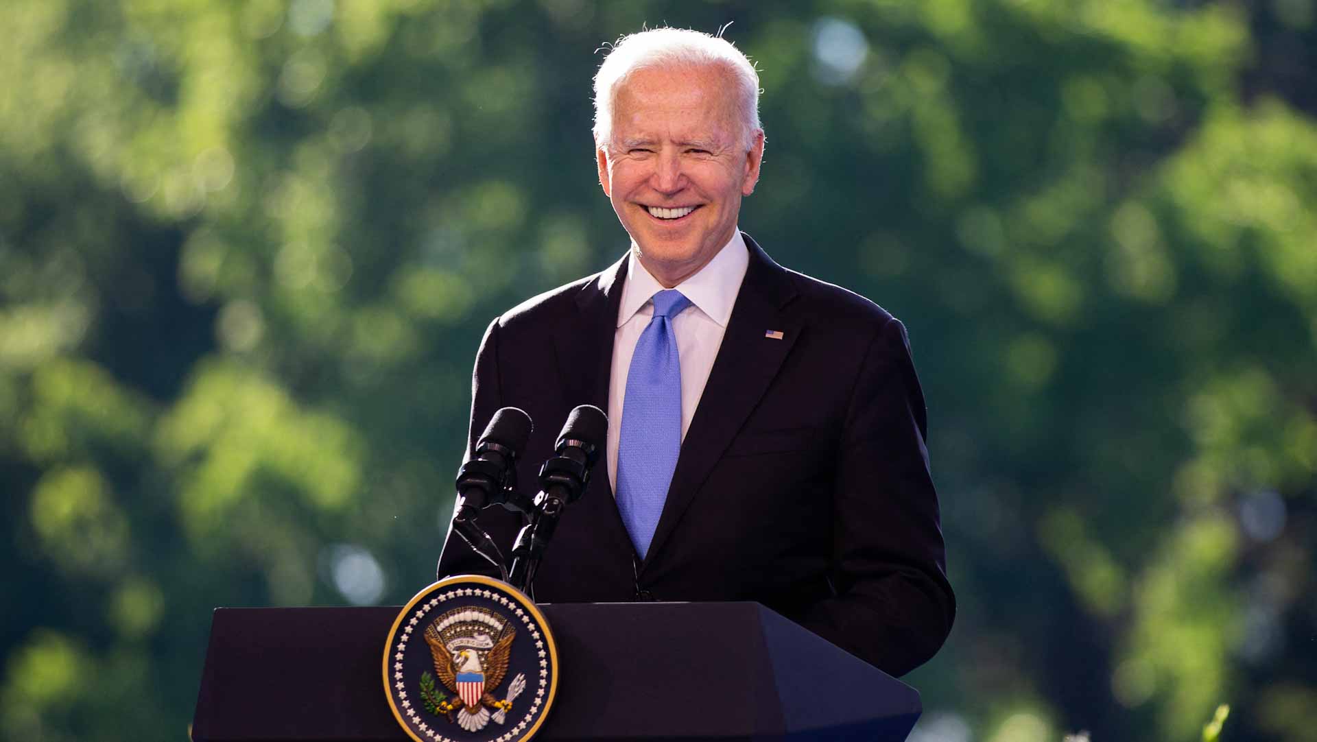 صورة بعنوان: بايدن يؤكد رغبة أميركا بإقامة علاقات مستقرة مع روسيا 