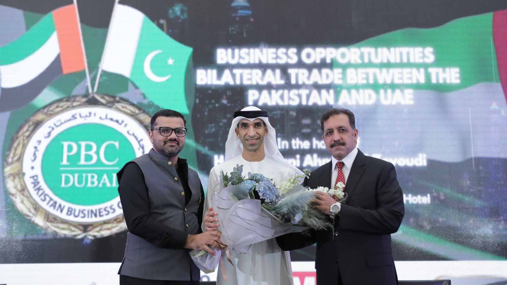 صورة بعنوان: الزيودي: نمو مستمر للعلاقات التجارية بين الإمارات وباكستان  