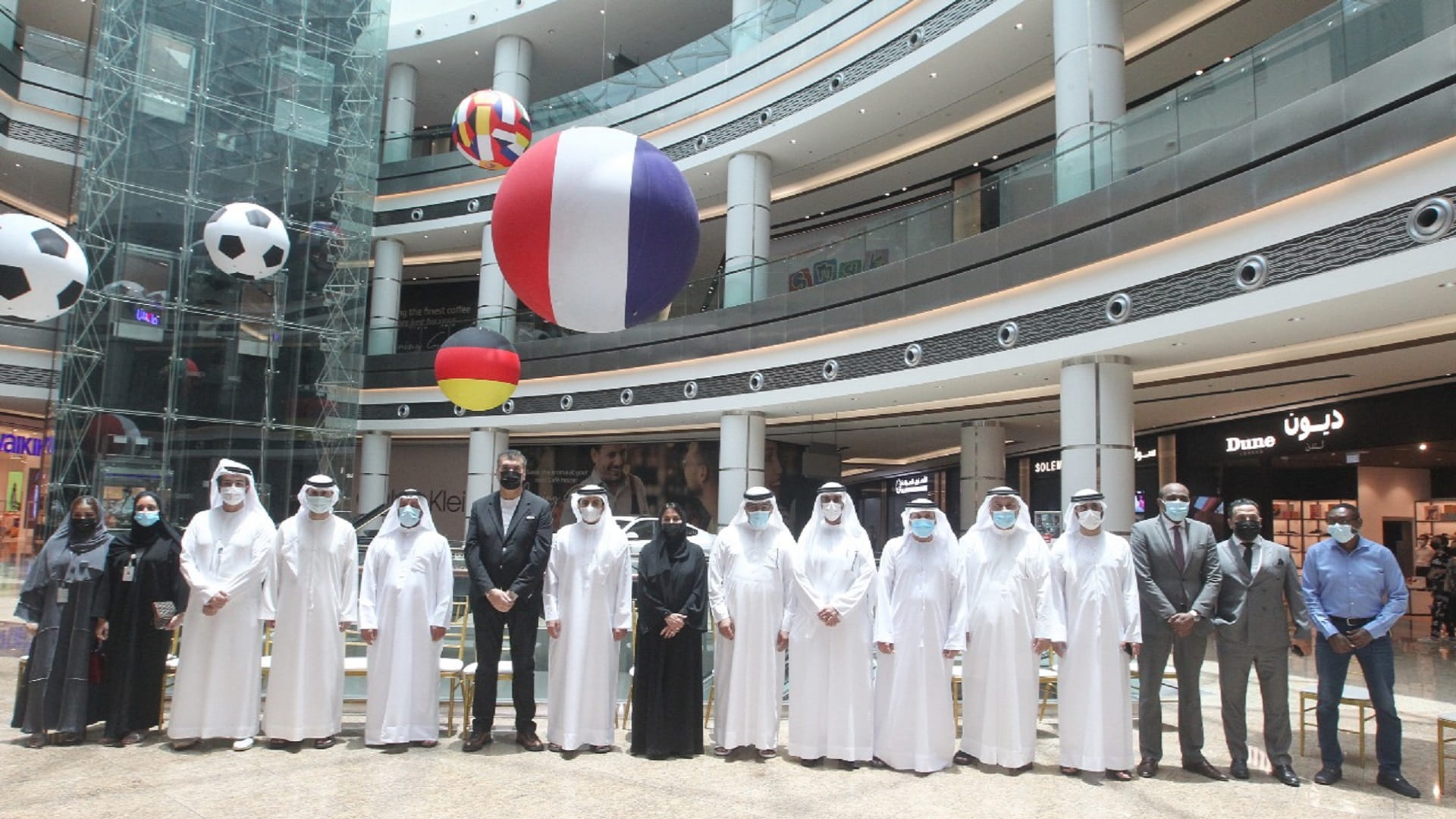 صورة بعنوان: وفد من "غرفة الشارقة" يتفقد التوسعة الجديدة لمركز صحارى 