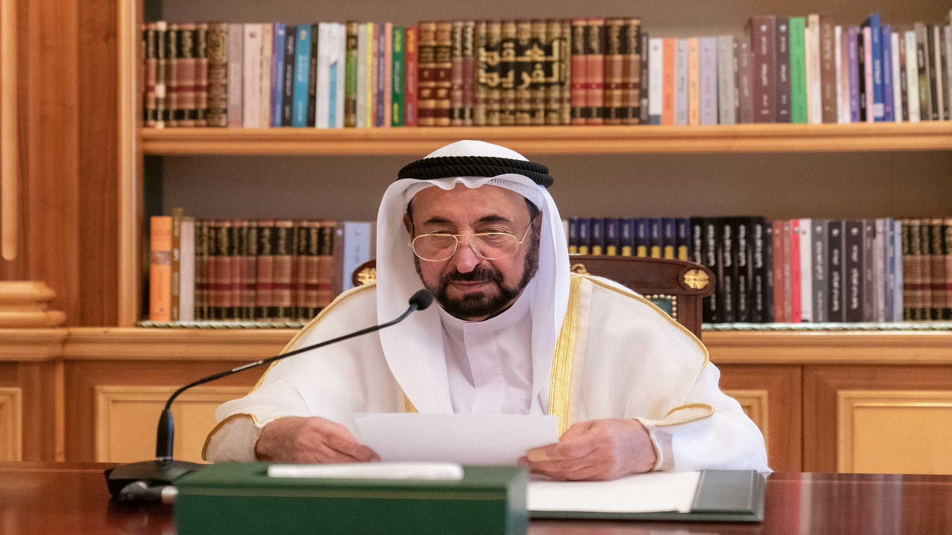 Image for the title: Sharjah is committed to supporting refugees: Sultan Al Qasimi  