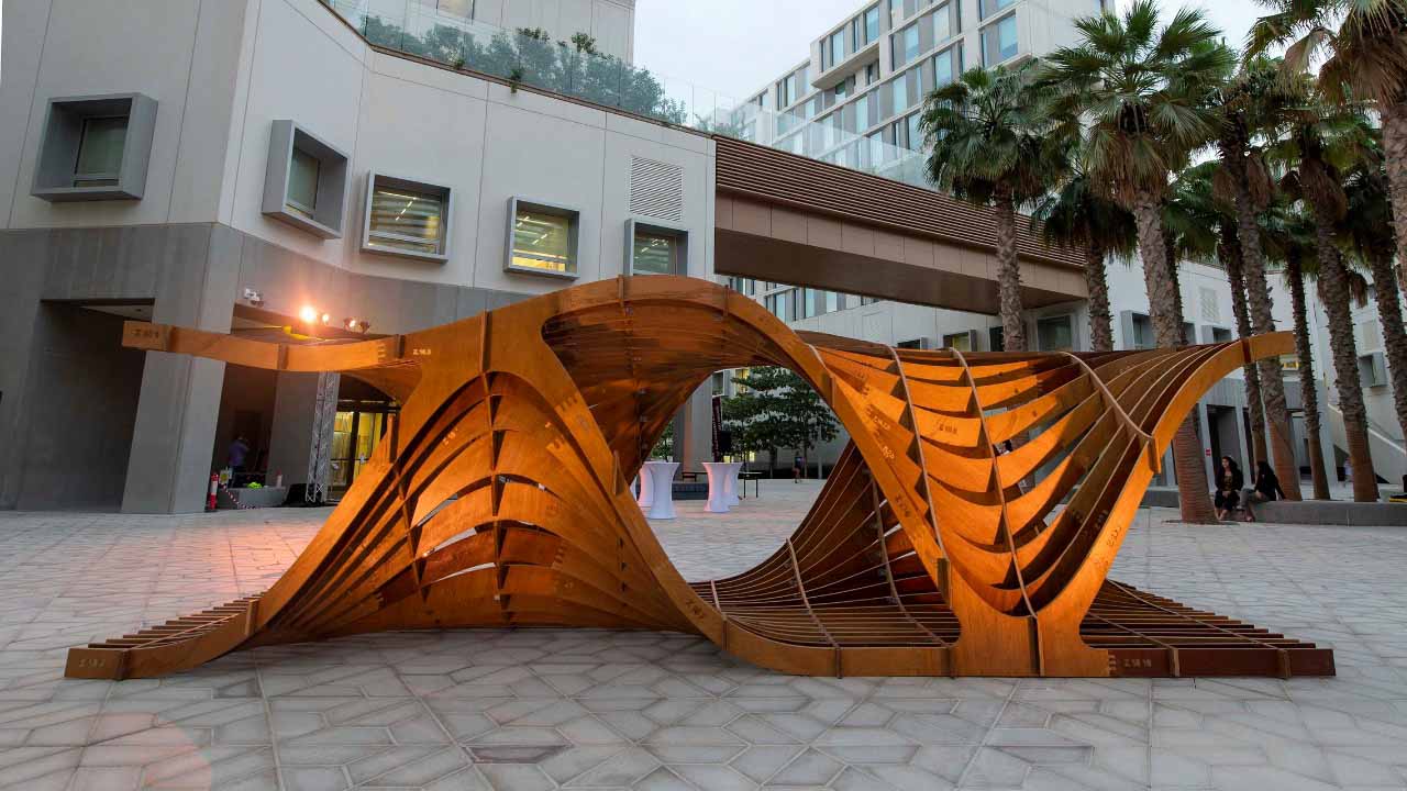 Image for the title: Three AUS students win The Christo and Jeanne-Claude Award 2021 