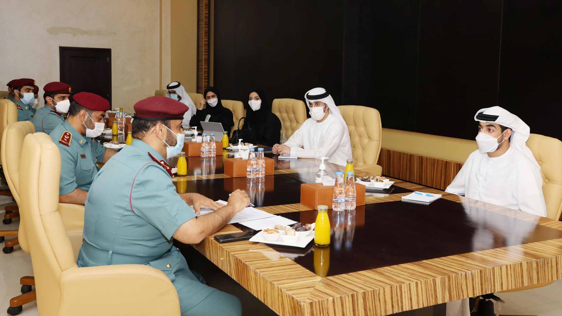 صورة بعنوان: أكاديمية العلوم الشرطية تبحث التعاون التقني مع "الشارقة الرقمية" 