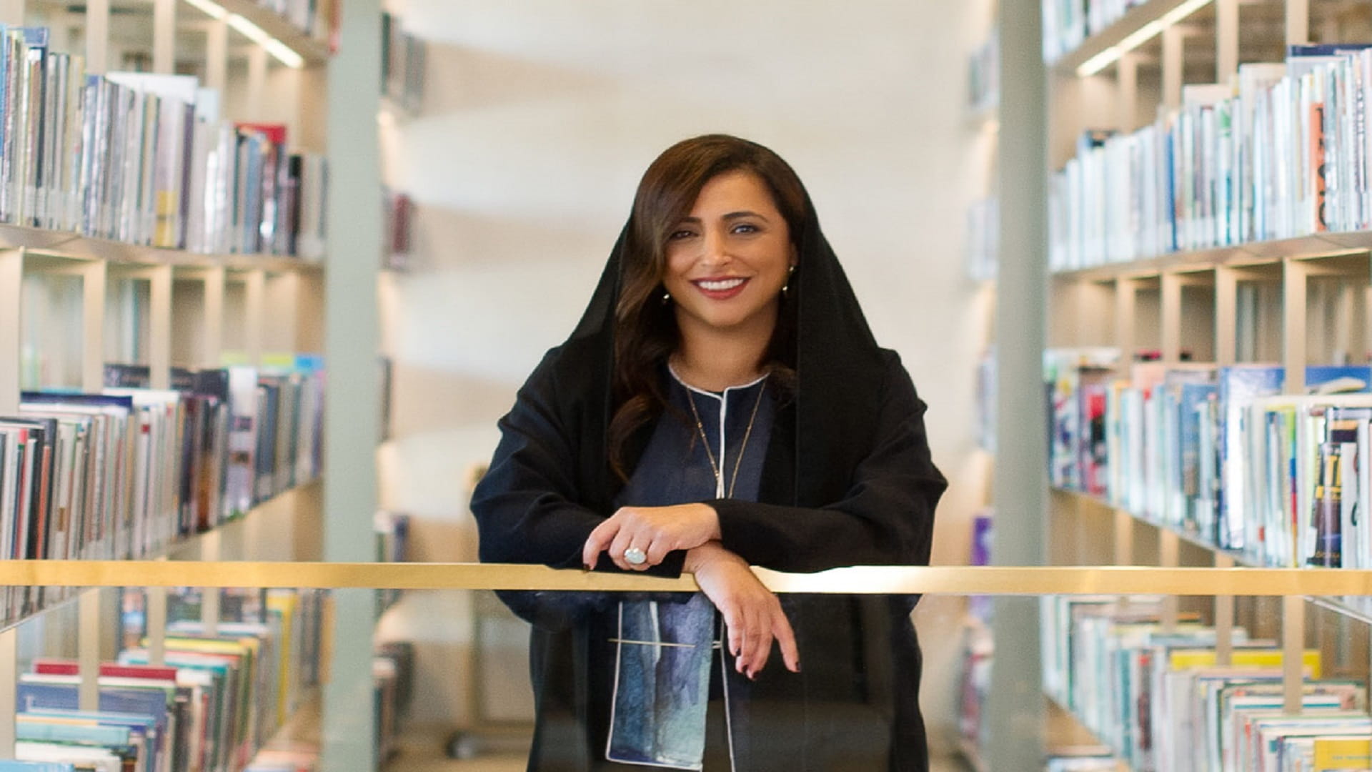Image for the title: Bodour Al Qasimi calls for enabling children to access books 
