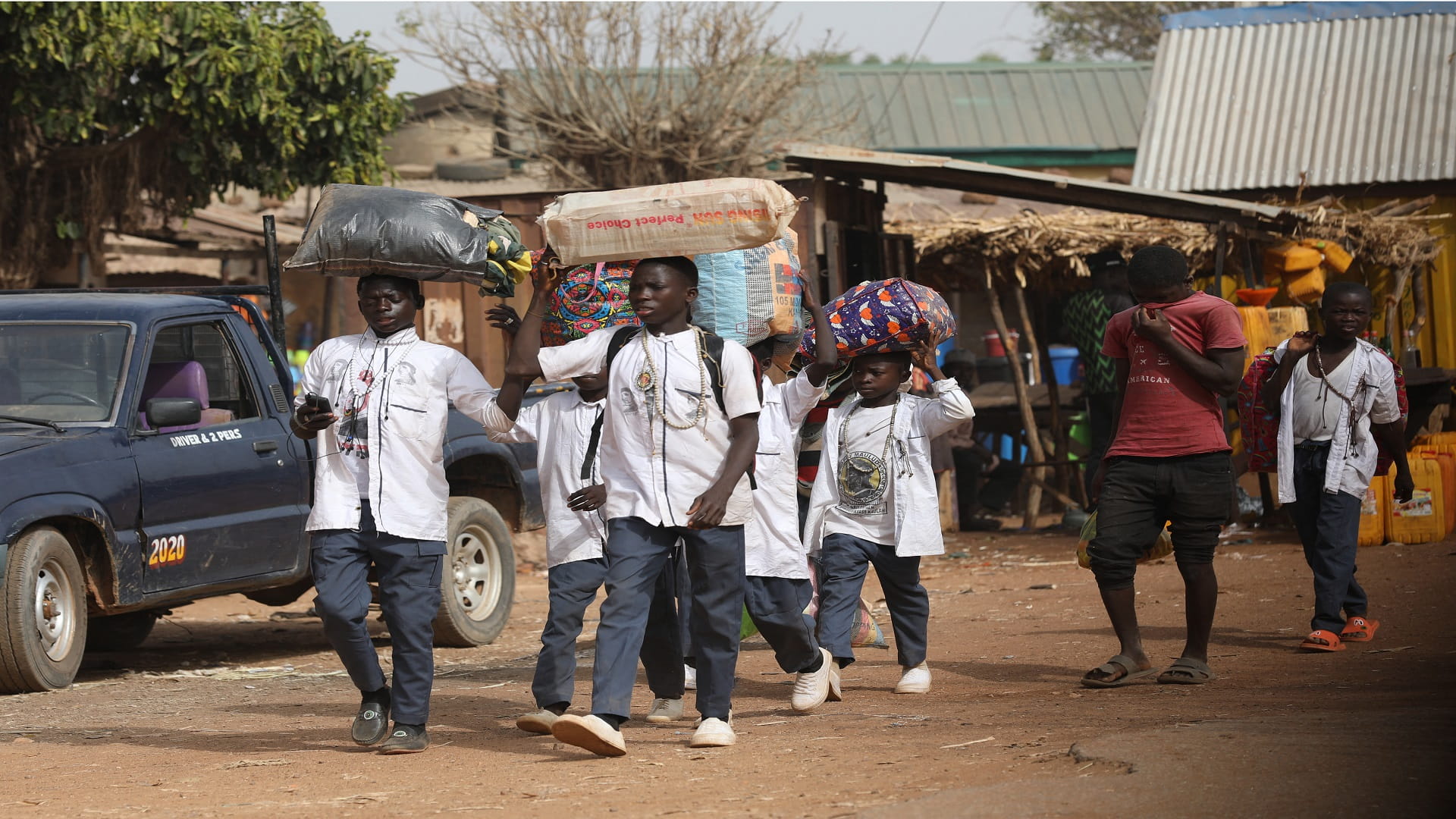 Image for the title: Dozens of students abducted from Forestry College in NW Nigeria 