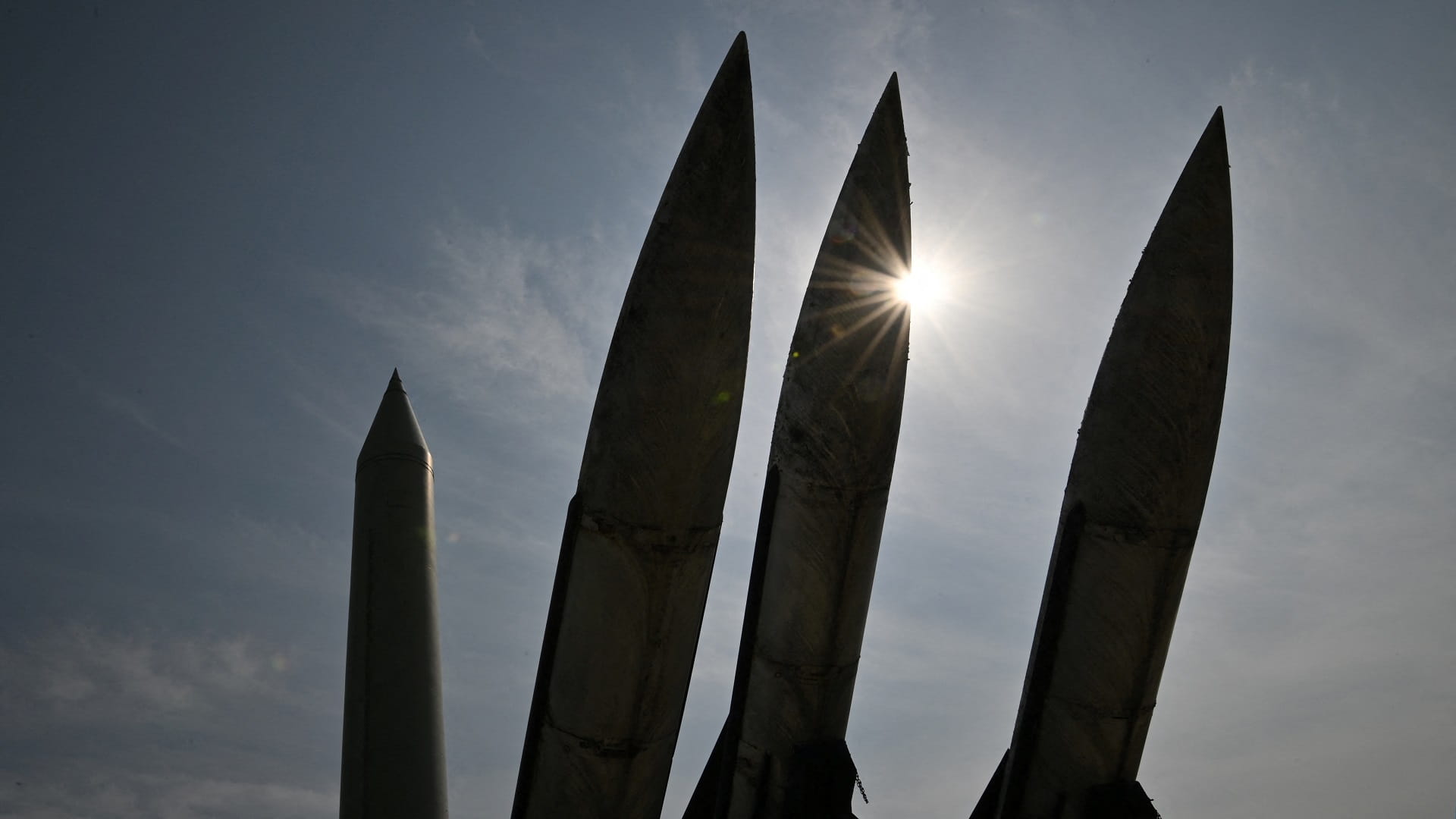 Image for the title: North Korea launches suspected ballistic missiles 