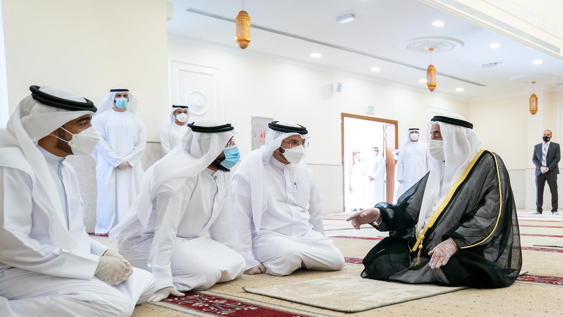 Image for the title: Sultan Al Qasimi inaugurates Al Bararah Mosque in Sharjah 