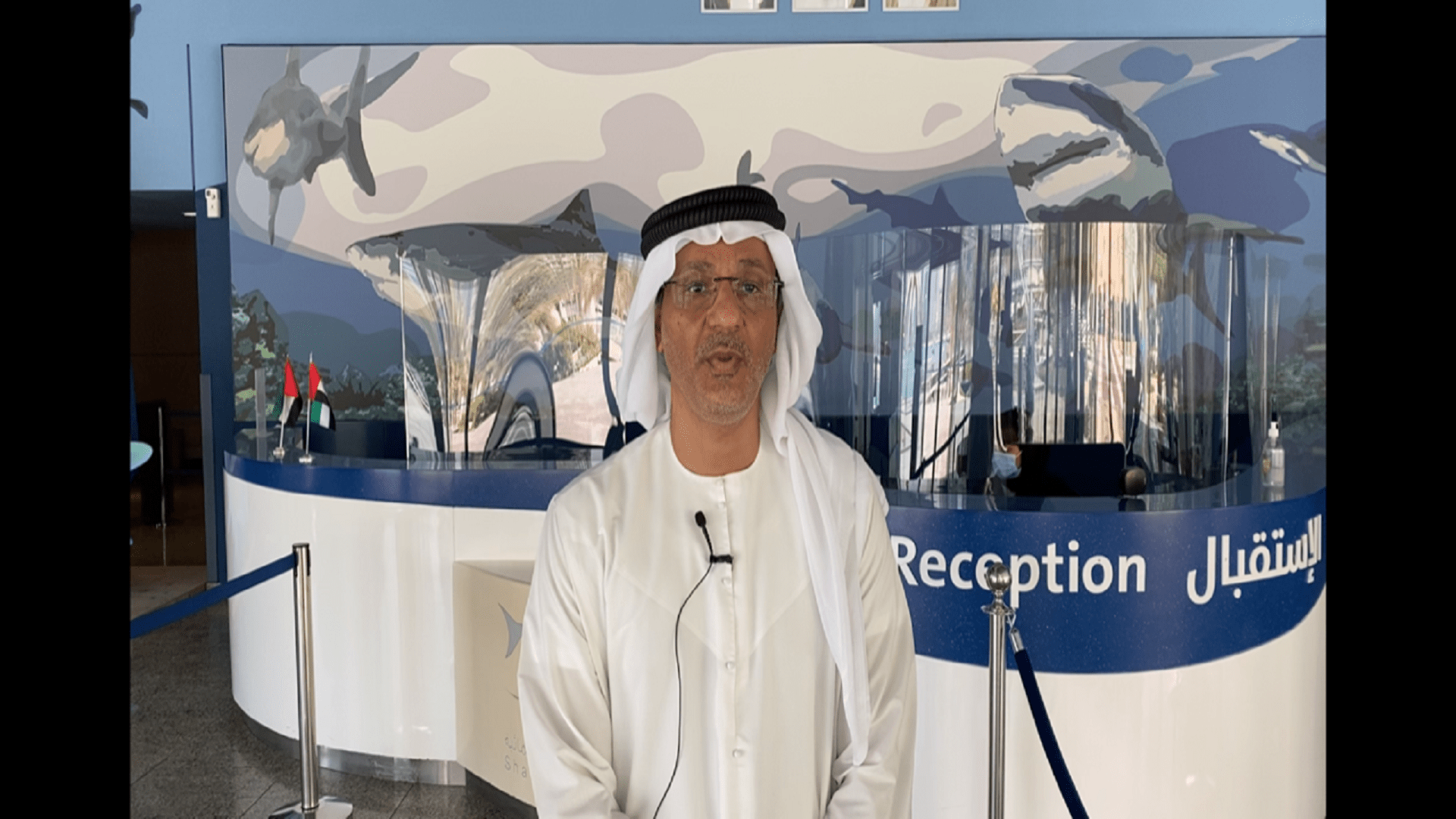 Image for the title: Rashid Al Shamsi: 27 thousand visitors to the Sharjah Aquarium 
