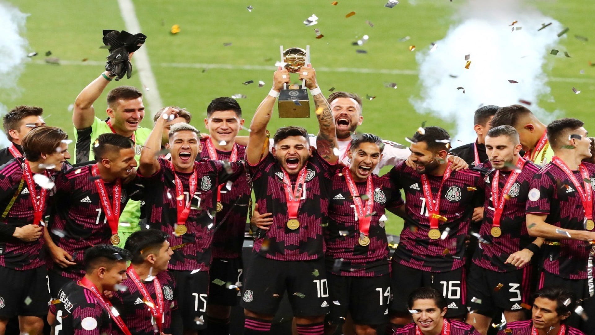 صورة بعنوان: المكسيك تتوج ببطولة الكونكاكاف المؤهلة لأولمبياد طوكيو 