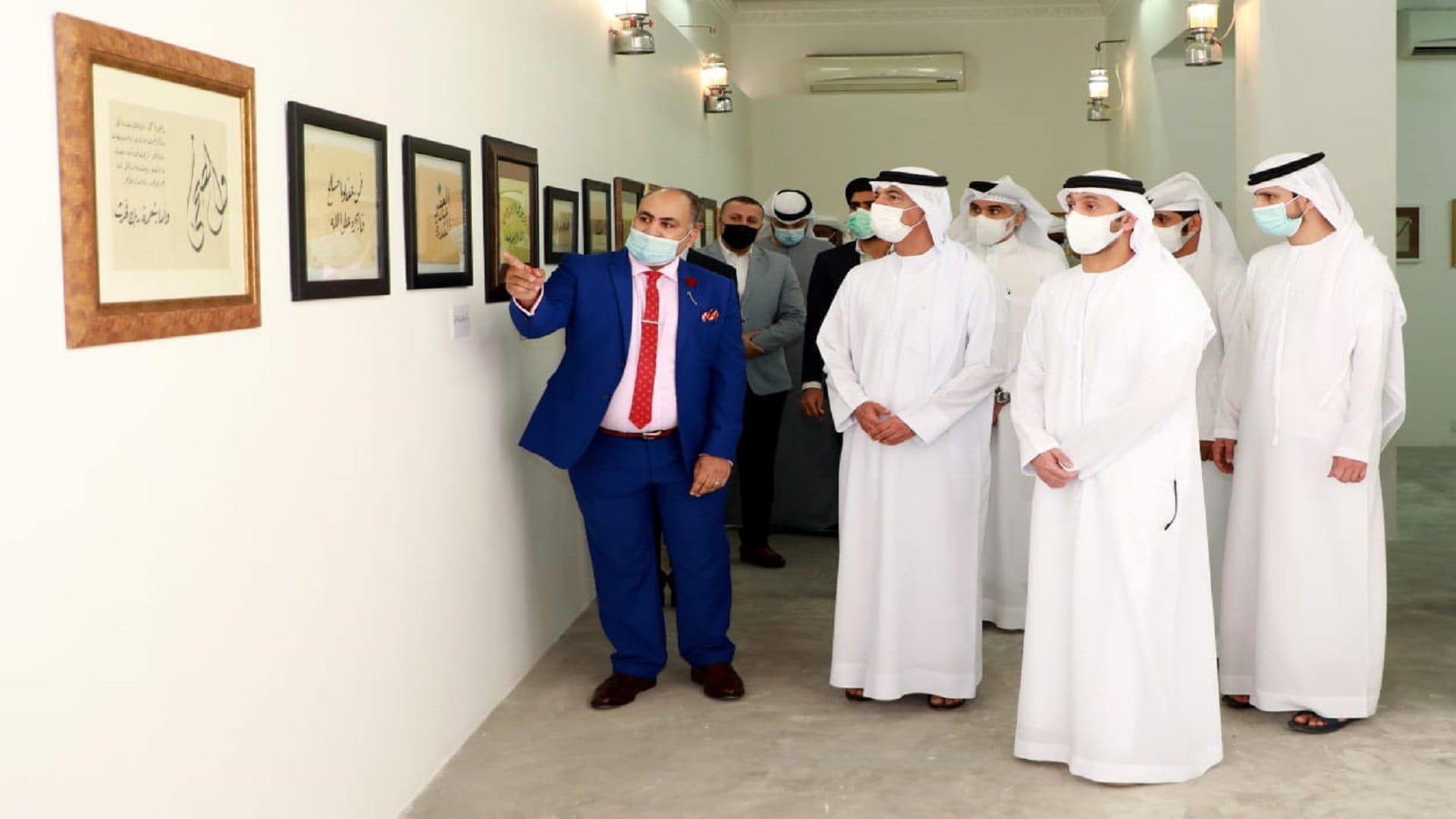 Image for the title: ‘Ibdaat Katateeb’ exhibition opens in Sharjah 