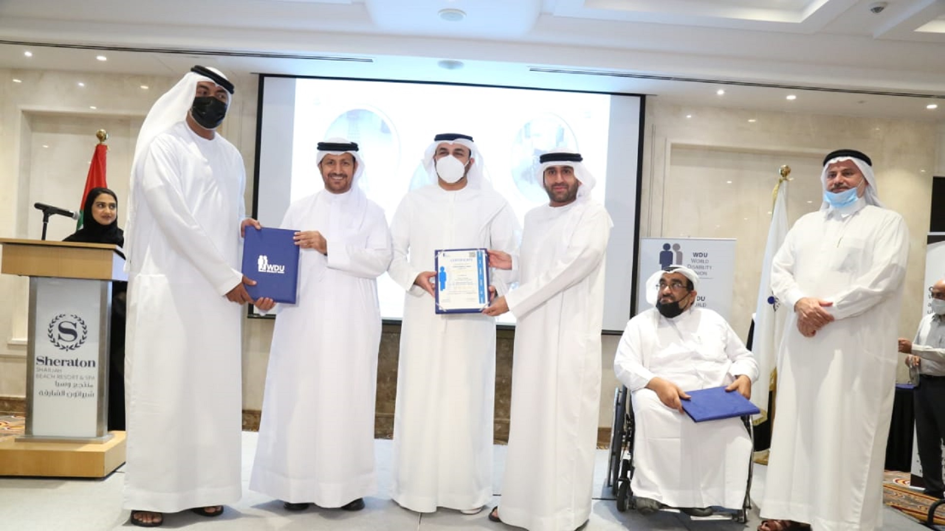 صورة بعنوان: "الاتحاد العالمي للمعاقين" يكرّم الجهات المطبقة للمعايير البيئية  