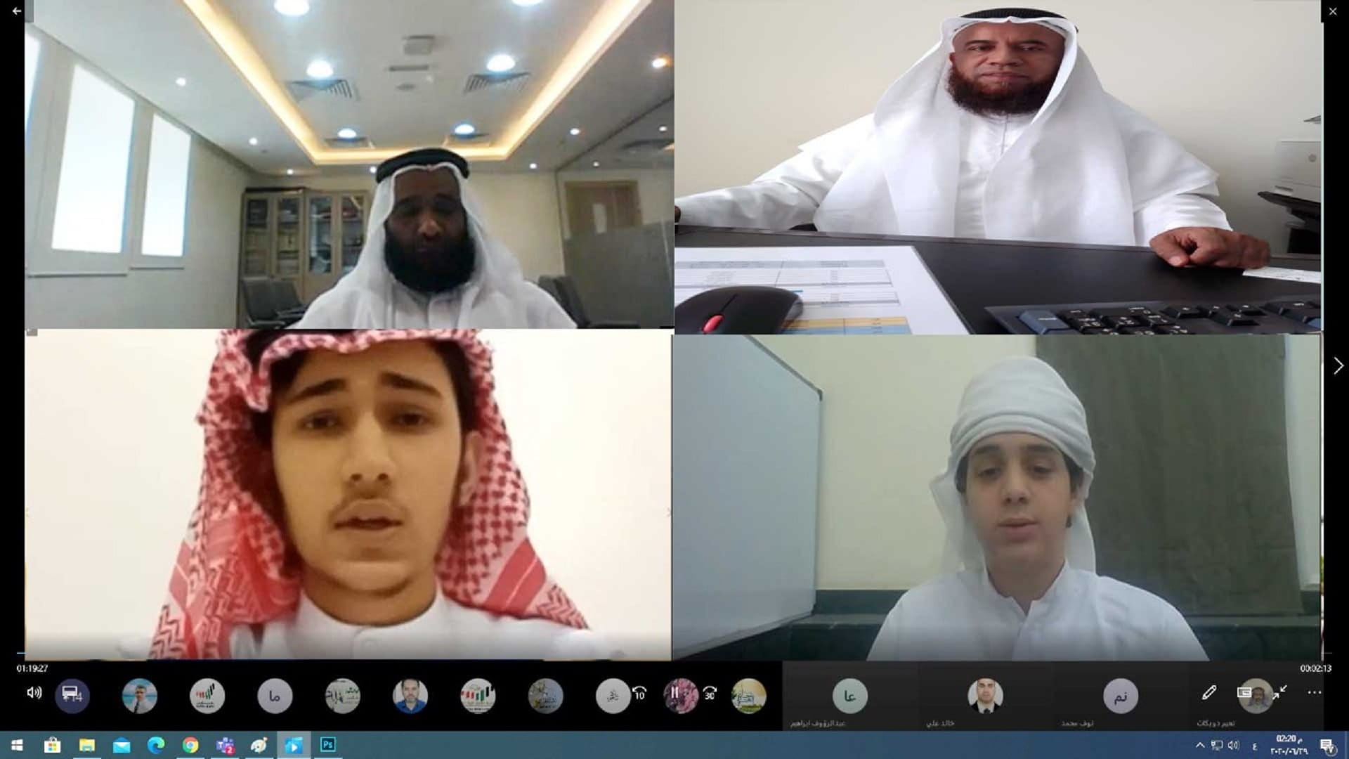 صورة بعنوان: اختتام المسابقةالرمضانية للقرآن الكريم بدورتها الـ5في نادي مليحة  