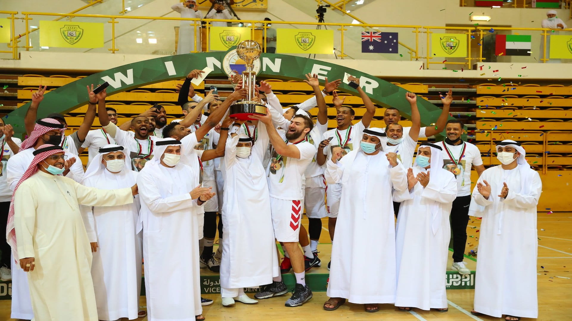Image for the title: Sharjah Club teams win 7 season titles  