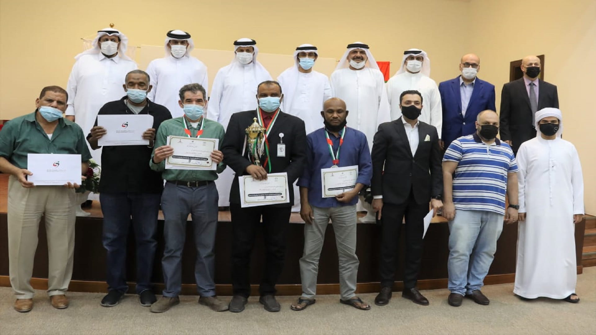 Image for the title: 9th Sharjah Government Employees Club Chess Tournament concludes 