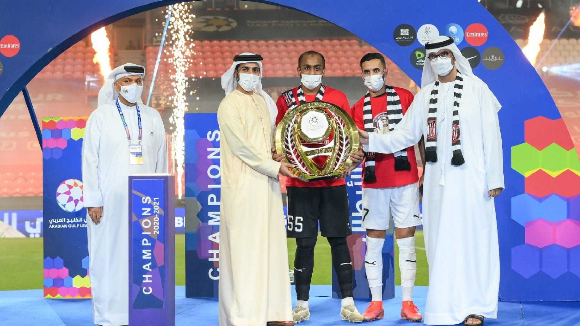 صورة بعنوان: بني ياس وصيفاً والفجيرة يودع مع حتا دوري الخليج العربي 