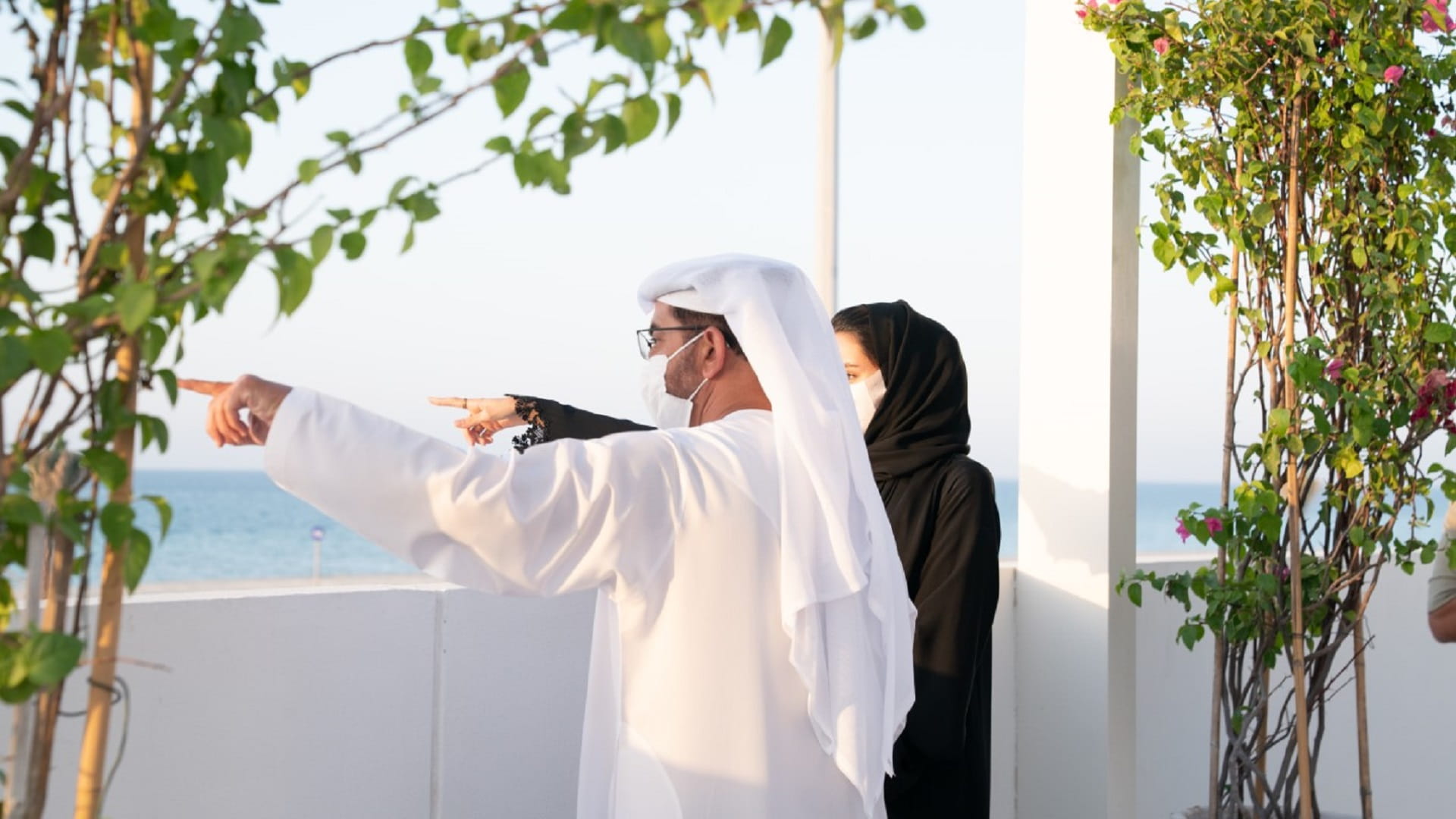 Image for the title: Hamdan bin Zayed launches 'Al Mughira Housing Complex' 