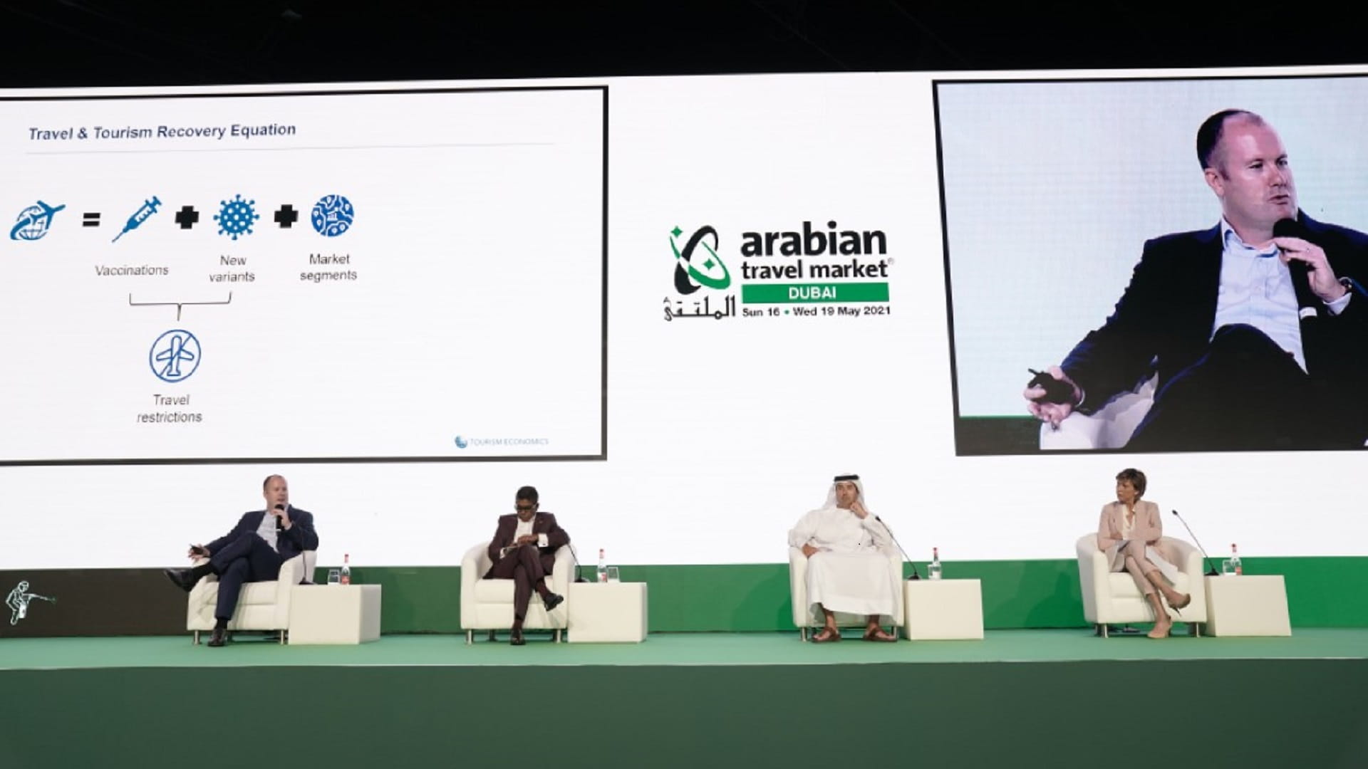 صورة بعنوان: سوق السفر العربي.. توقعات بانتعاش سريع لقطاع السياحة عالمياً 