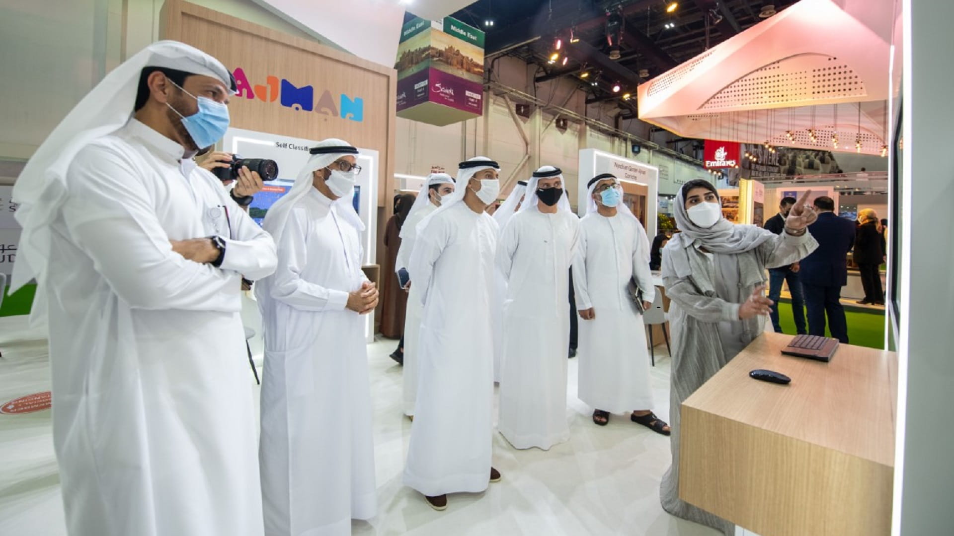 Image for the title: Ajman showcases new projects and plans at ATM 2021 