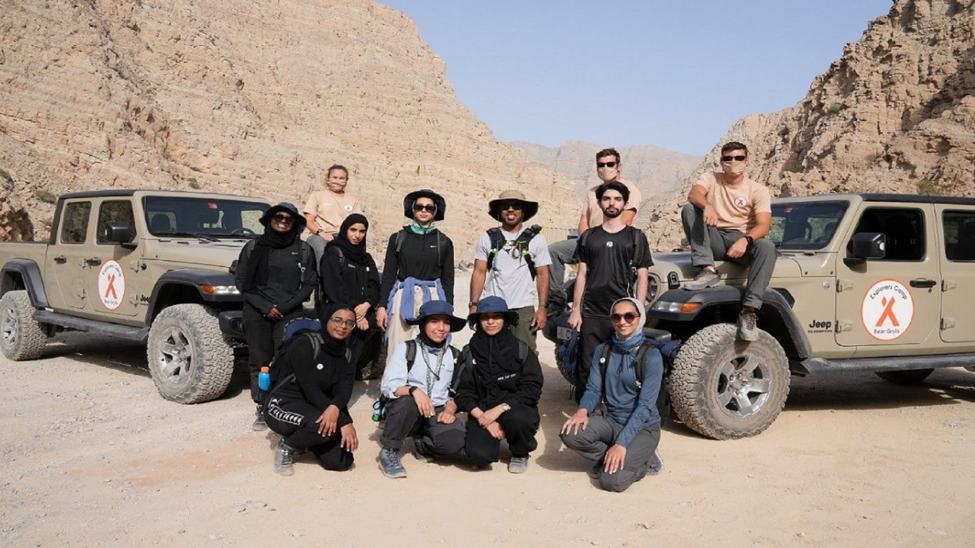 Image for the title: Tatweer teaches UAE youths essentials of survival on Jebel Jais 