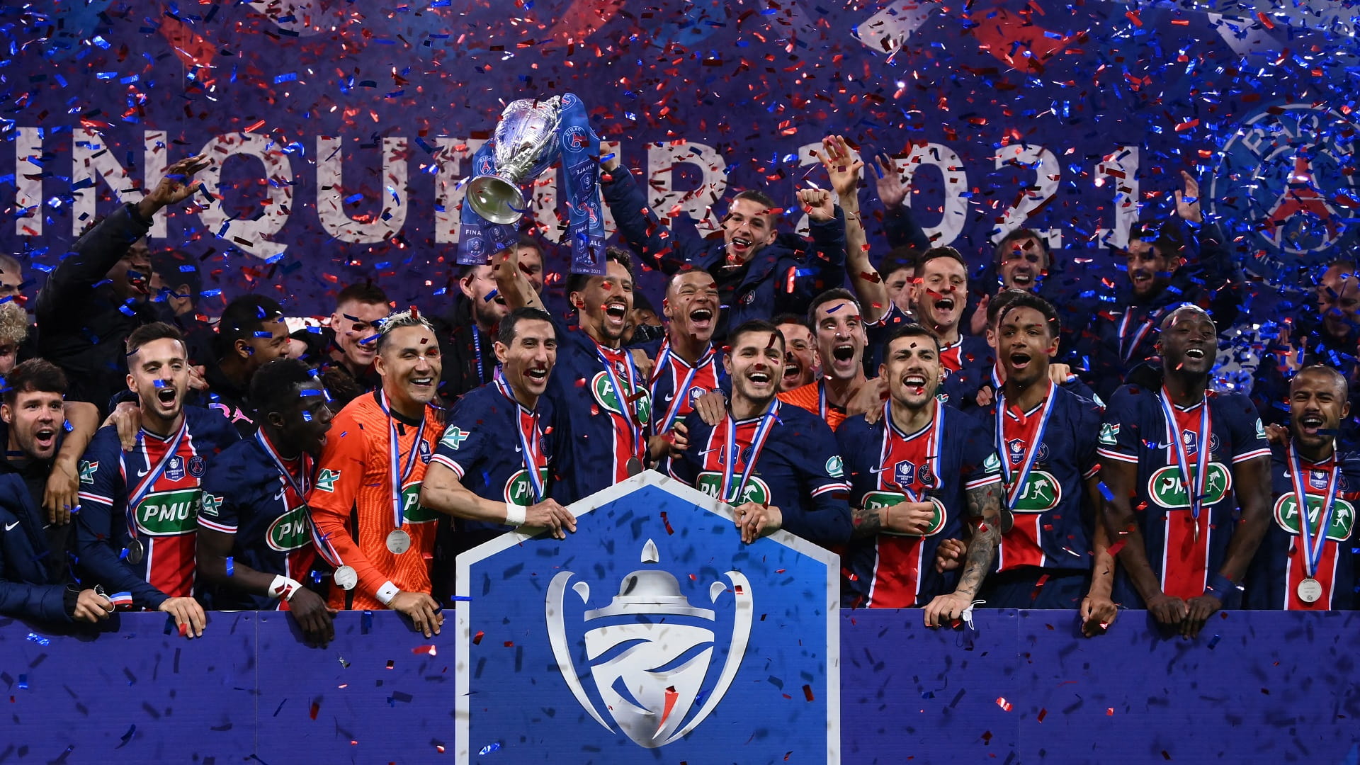 صورة بعنوان: باريس سان جيرمان يتوج بلقب كأس فرنسا لكرة القدم  