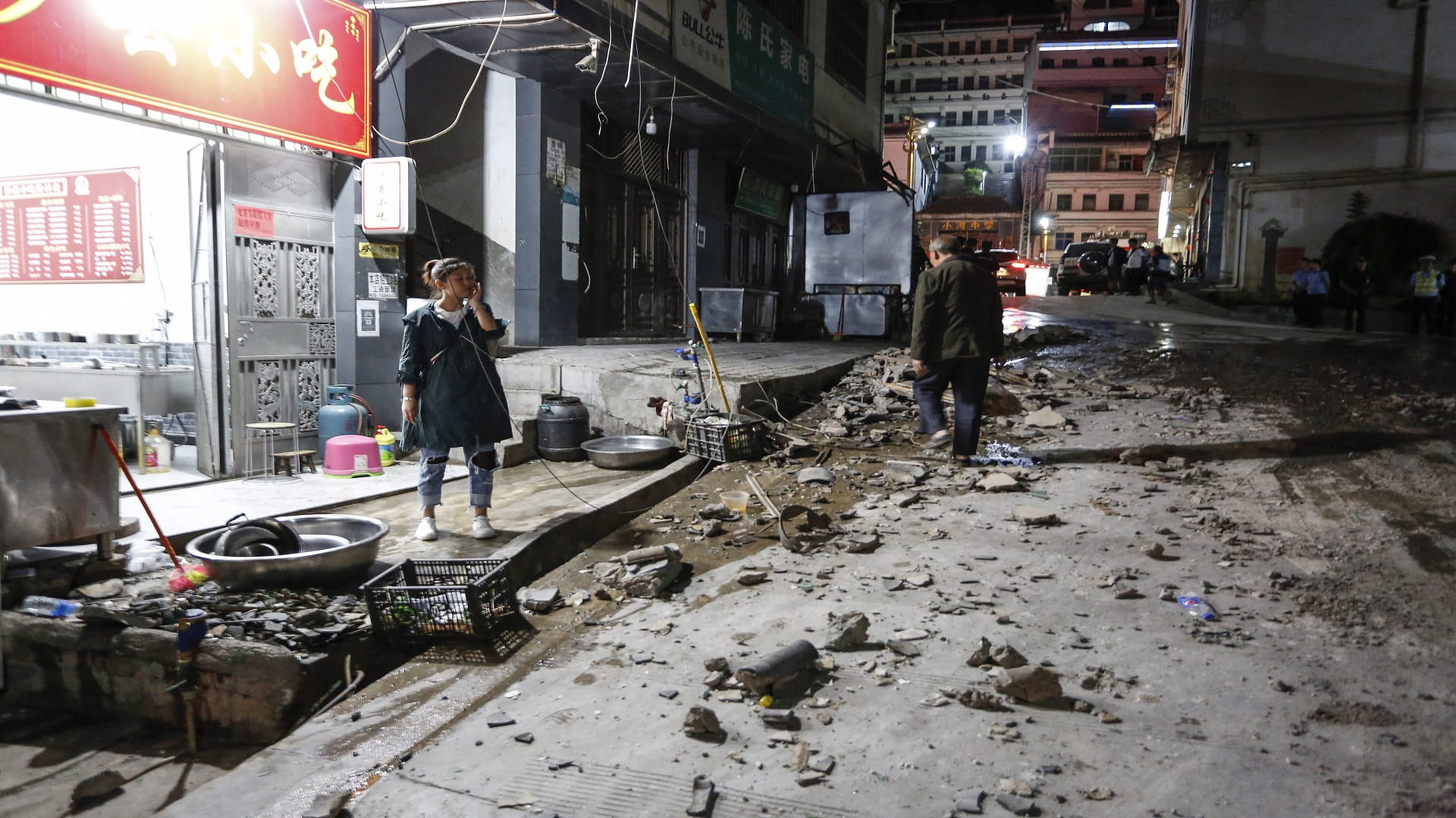 Image for the title: Quake in China's Yunnan province kills three - state media 