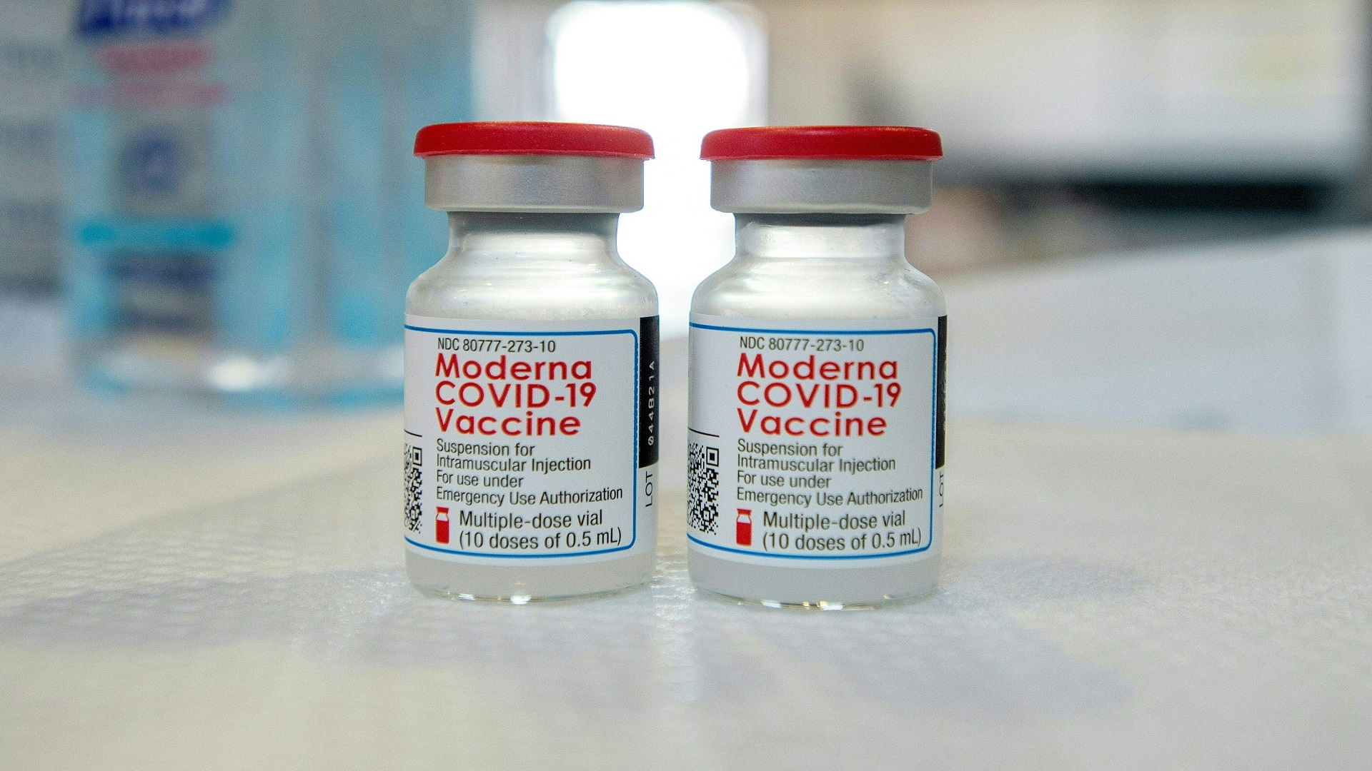 Image for the title: S.Korea approves Moderna's COVID-19 vaccine 