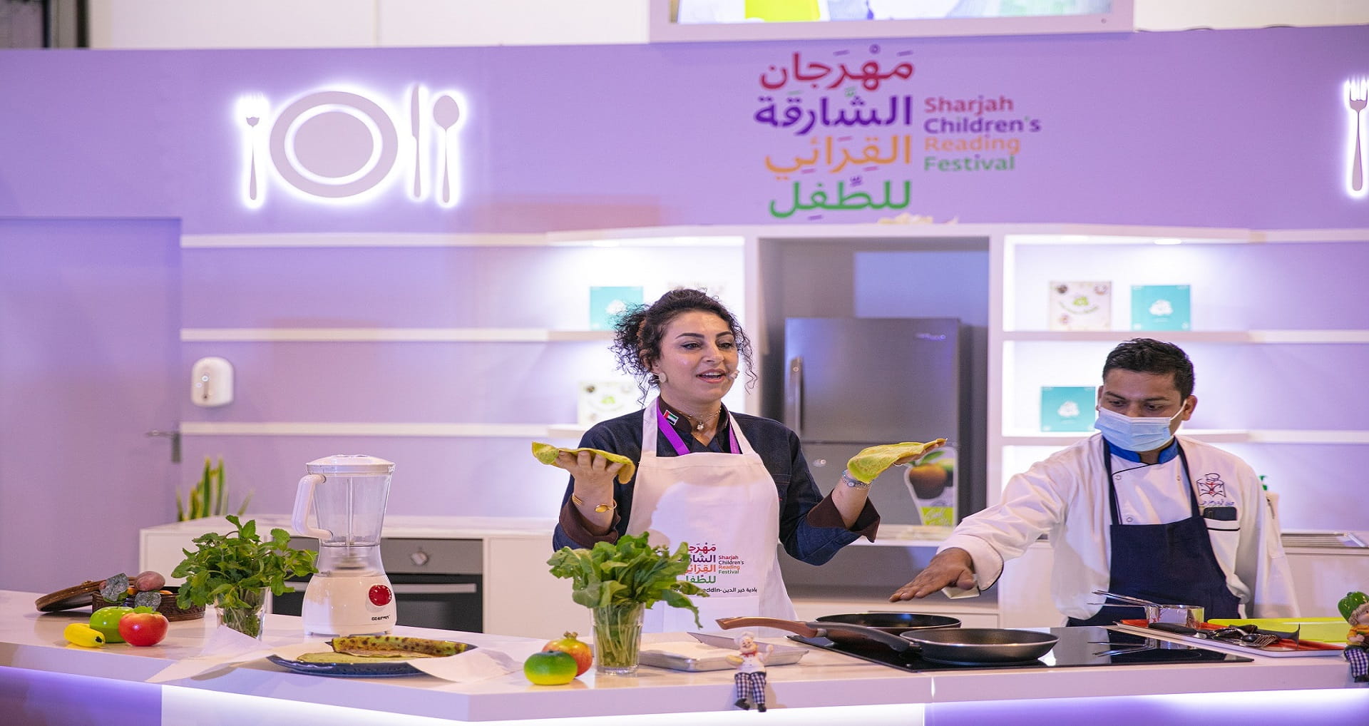 Image for the title: Young chefs reinvent Popeye’s favourite vegetable at SCRF 2021 