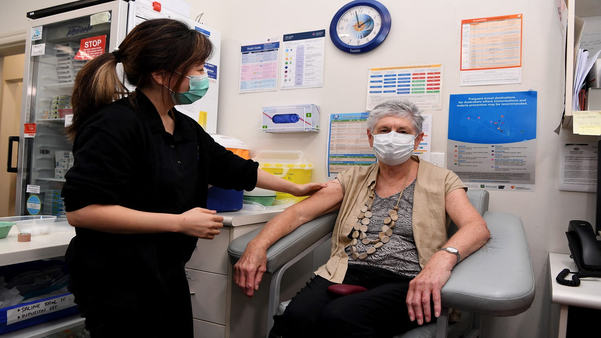 Image for the title: Australia investigates two likely COVID-19 positive cases 