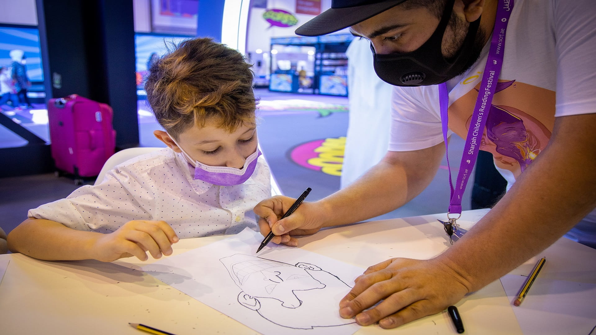 Image for the title: SCRF enabling families to safely enjoy cultural activities 