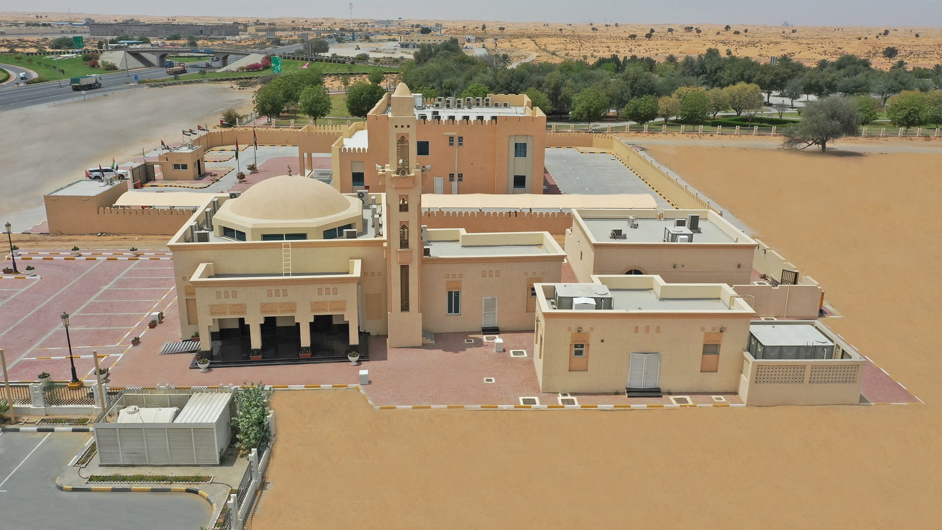 Image for the title: Sharjah Public Works completes two mosques in the Central Region  