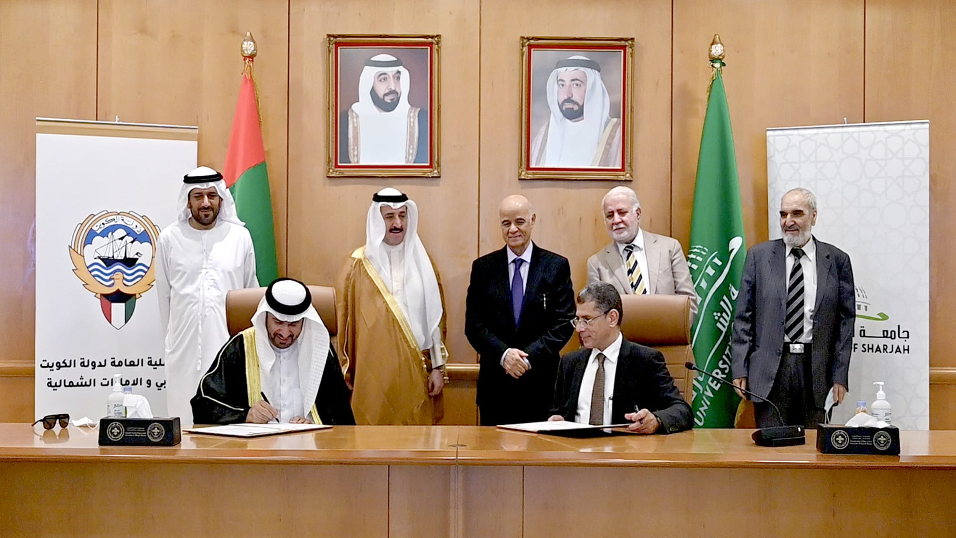 صورة بعنوان: جامعة الشارقة تُوقع مذكرة تفاهم مع وزارة التعليم العالي بالكويت 