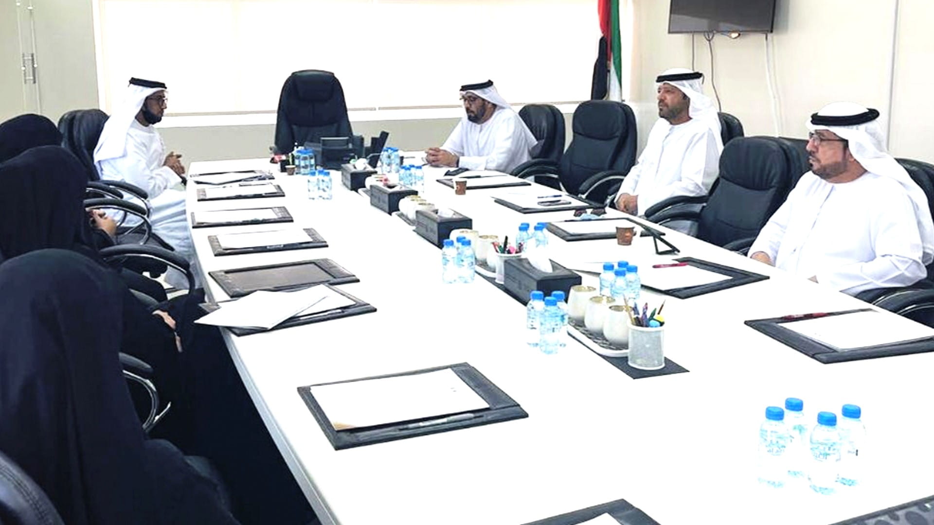 Image for the title: Al Bustan Suburb Council, SSSD- Al Dhaid enhancing cooperation 