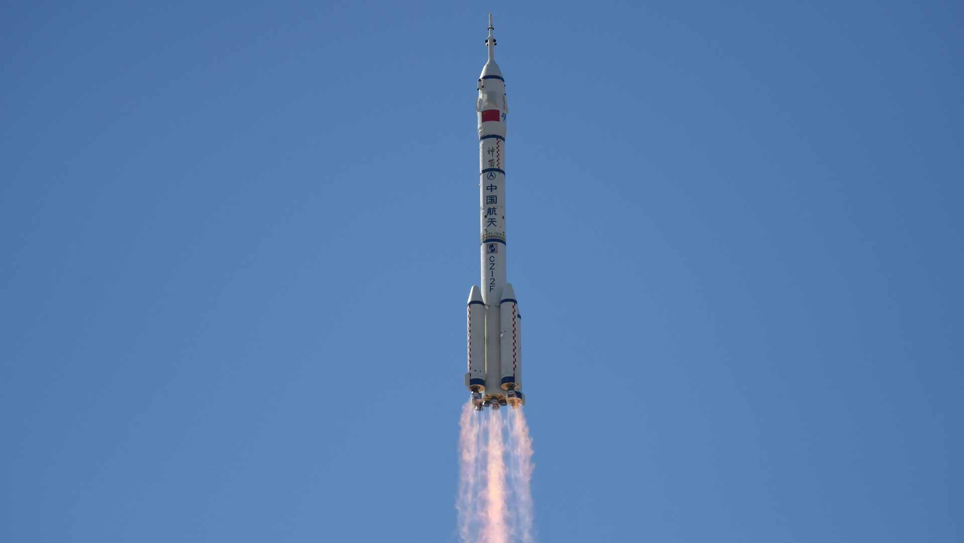 Image for the title: World 1st commercial re-programmable satellite blasts into space 