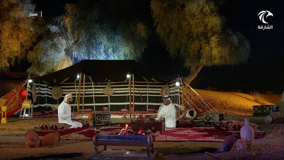 Image for the title: Sharjah TV’s program highlights beauty of Nabati poetry 
