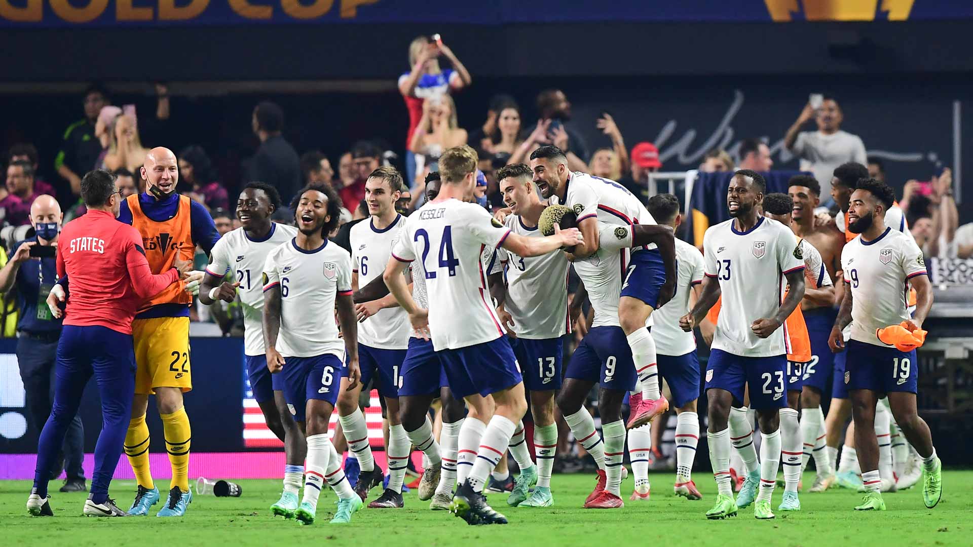 صورة بعنوان: منتخب أميركا يتوج بلقب كأس الكونكاكاف الذهبية 