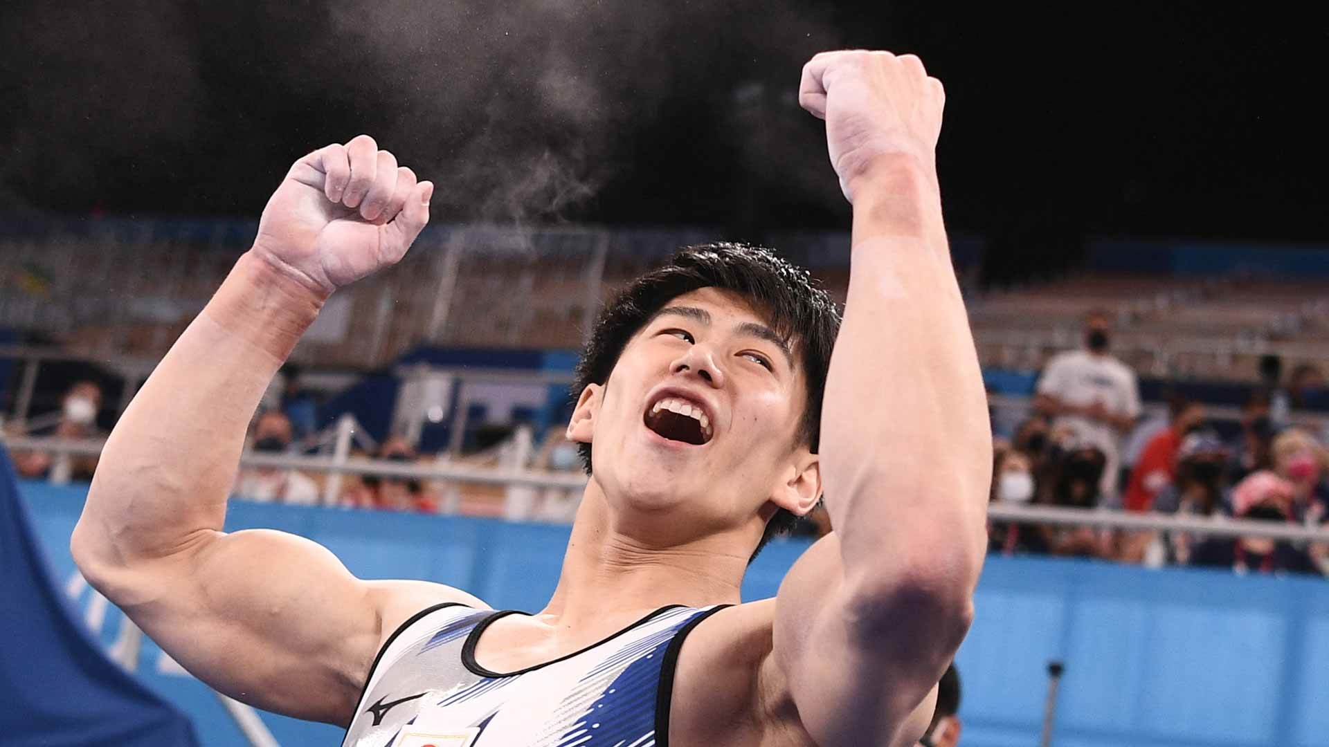 Image for the title: Olympics-Gymnastics-Japan's Hashimoto wins high bar gold 