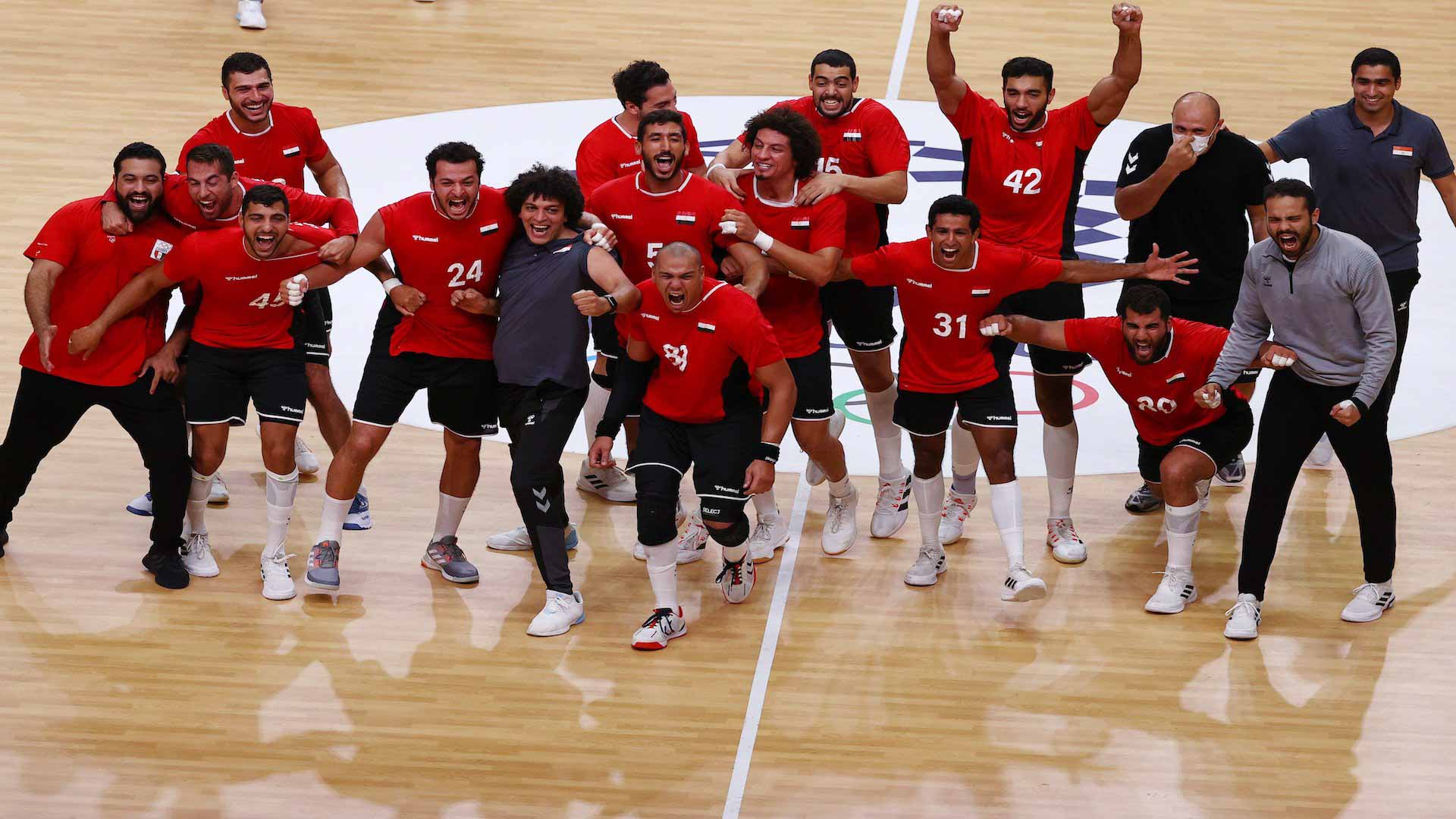 صورة بعنوان: منتخب مصر لكرة اليد يتأهل لنصف نهائي أولمبياد طوكيو 