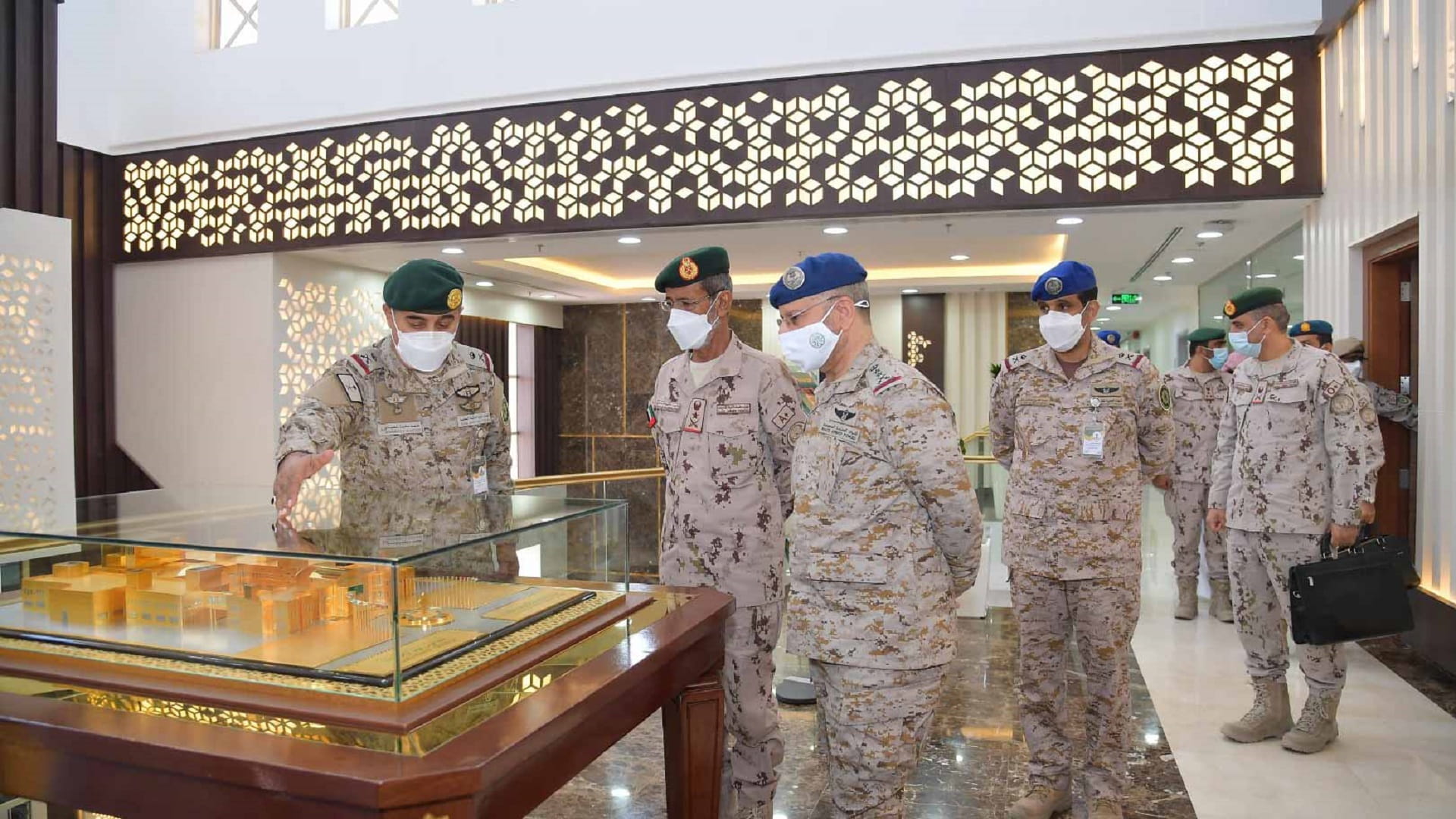Image for the title: Chief of Staff visits IMCTC in Riyadh 