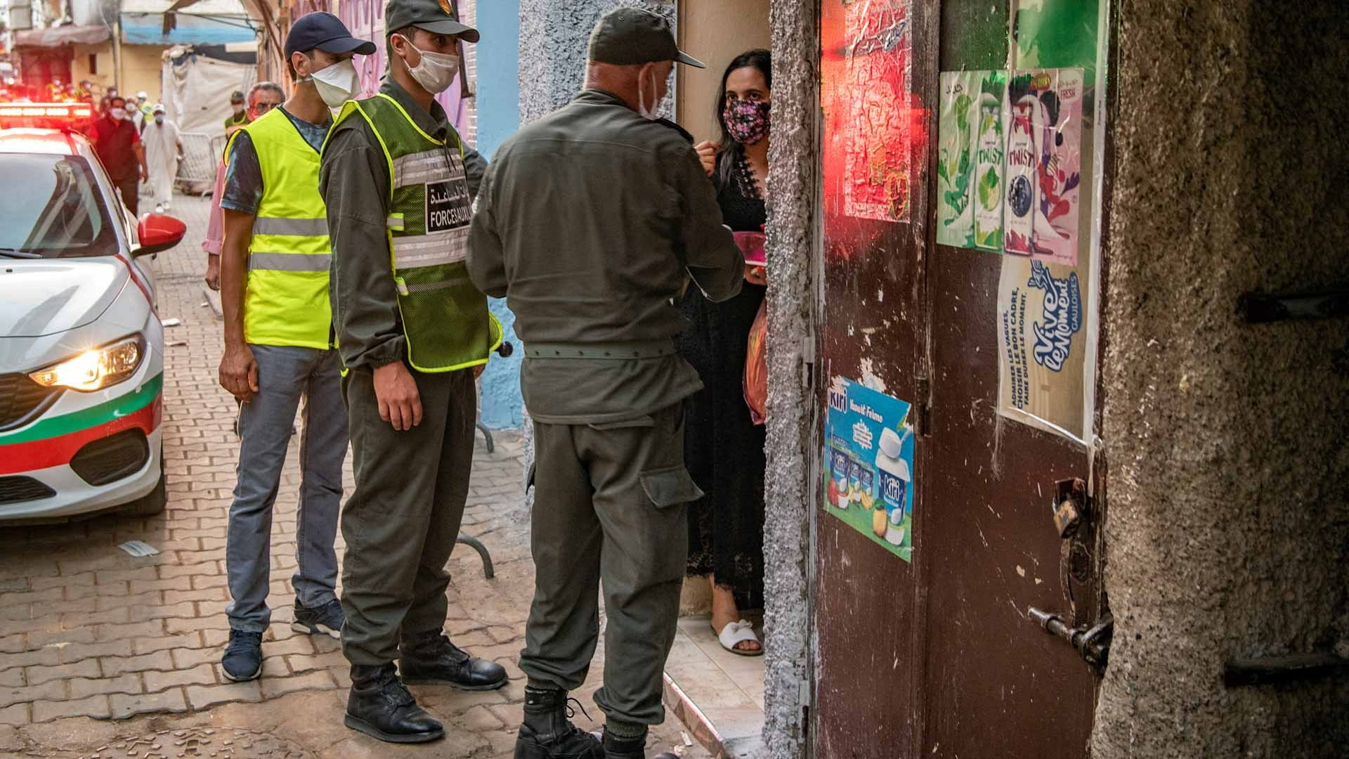 Image for the title: Morocco to extend night curfew to limit COVID-19 surge 