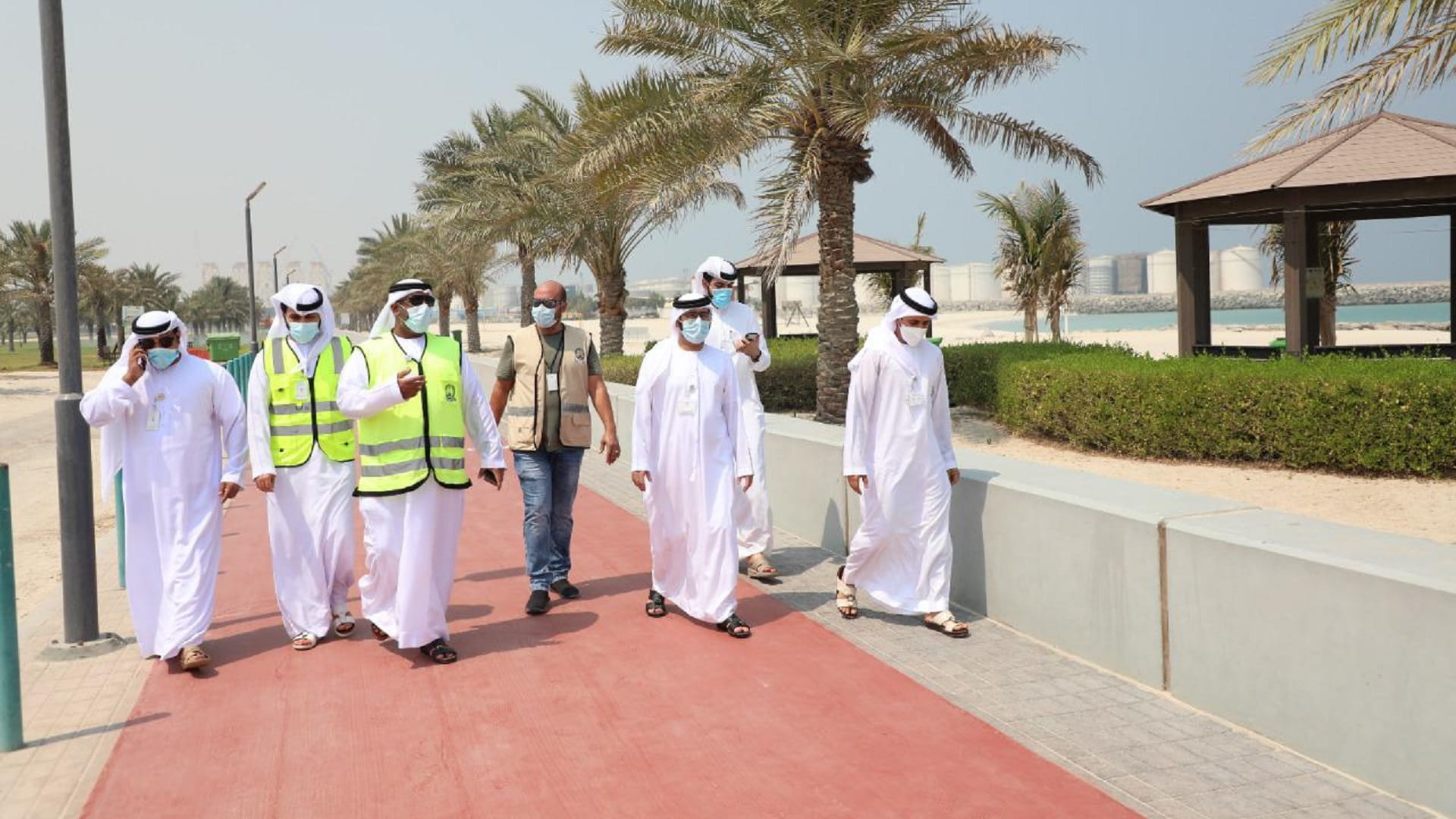 Image for the title: Al Hamriyah, Kalba municipalities discuss cooperation 