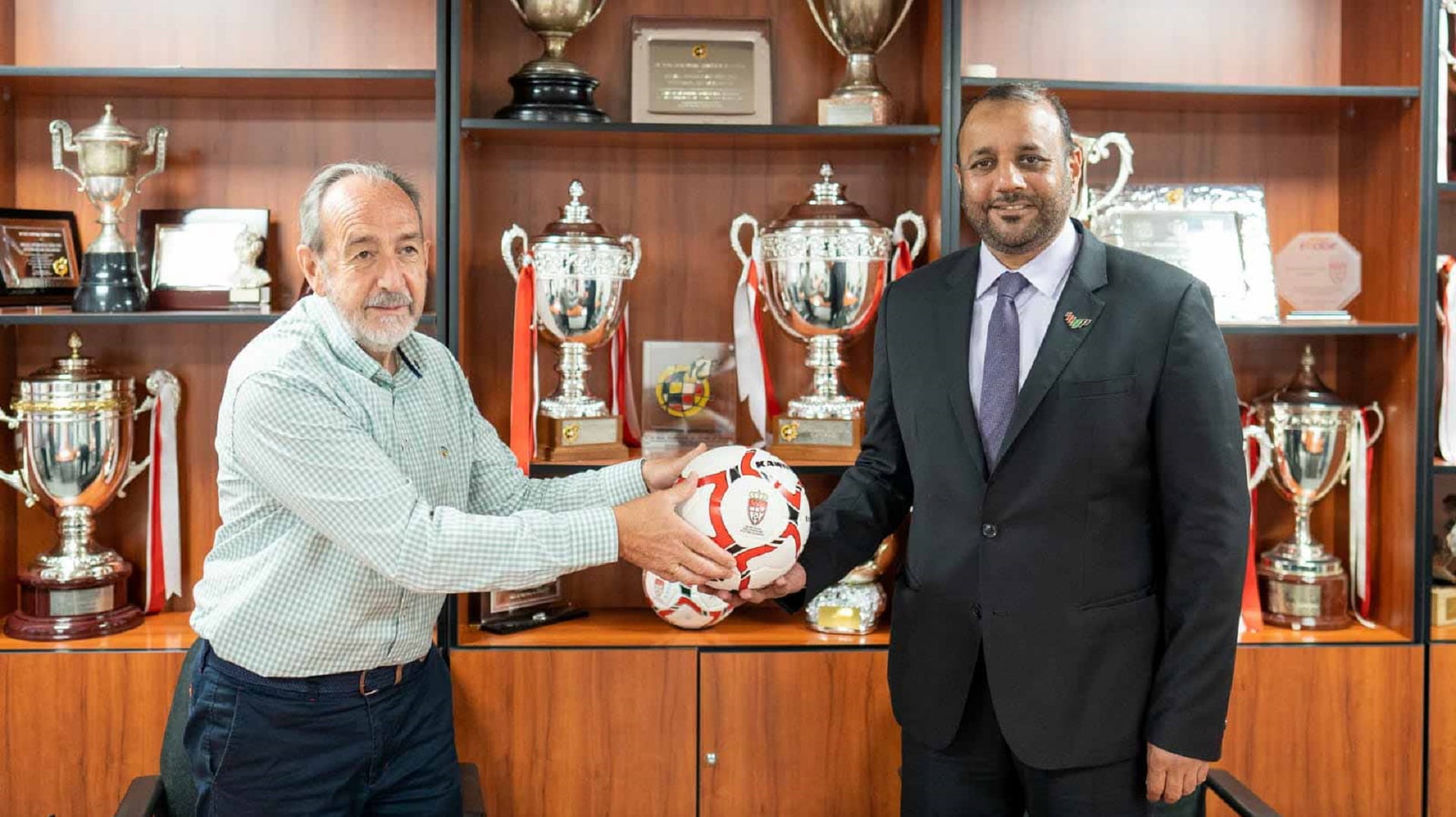 Image for the title: SSC, Madrid Federation discuss joint cooperation 