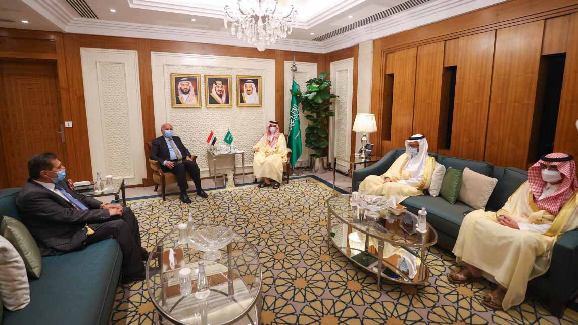 صورة بعنوان: وزيرا خارجية السعودية والعراق يبحثان تعزيز العلاقات الثنائية 
