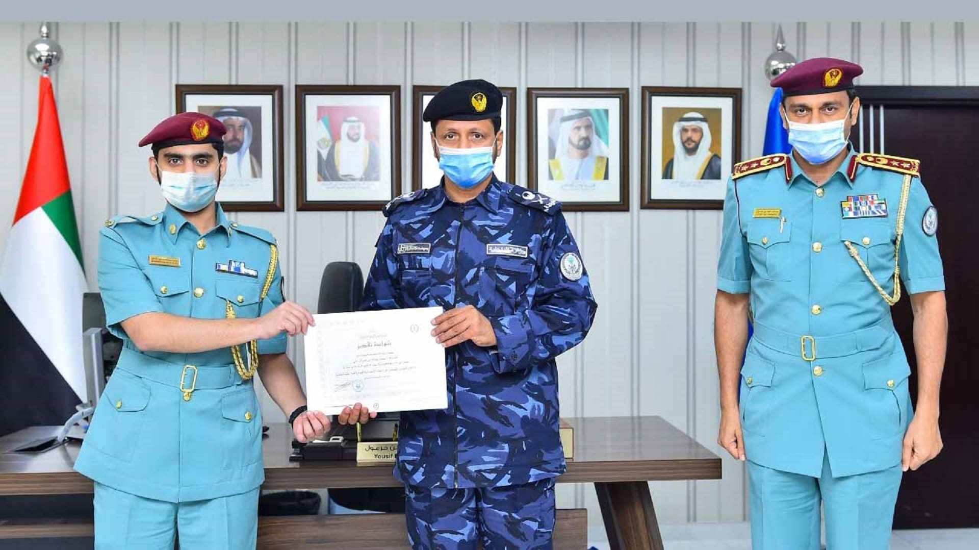 Image for the title: Al Shamsi honours affiliate for his excellence 