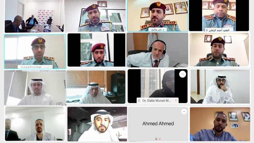 صورة بعنوان: "الطوارئ والأزمات" بالشارقة ينفّذ افتراضياً تمرين "الجاهزية 5" 