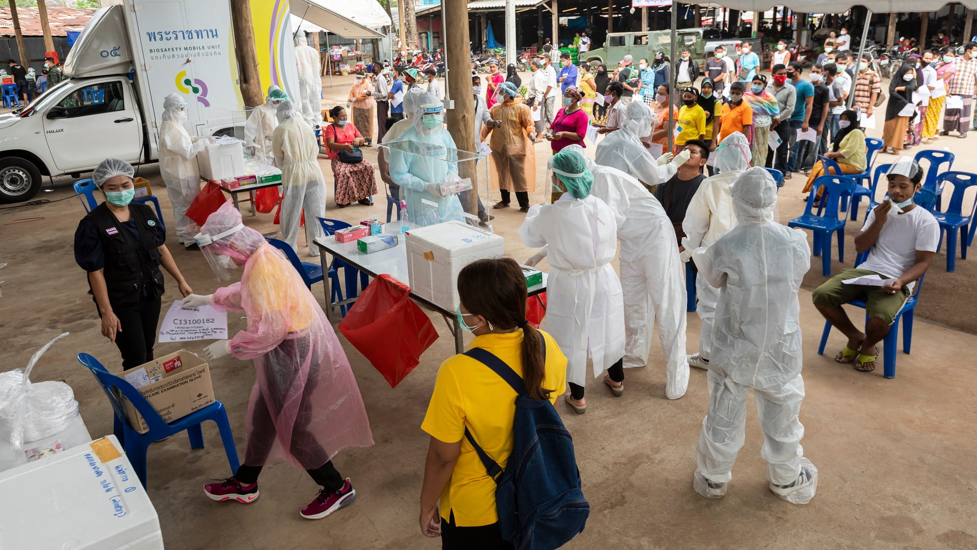 Image for the title: Thailand reports 22,782 new coronavirus cases 