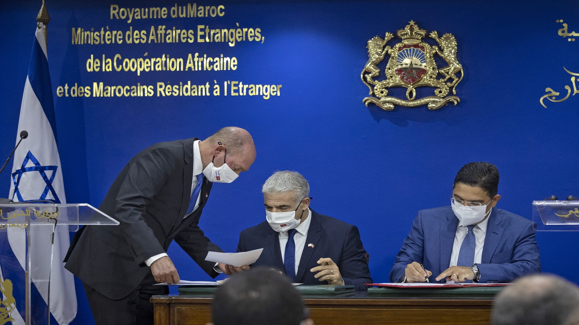 Image for the title: Israel, Morocco to upgrade ties and open embassies 