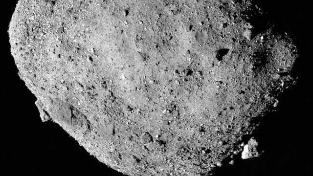 Image for the title: Only slight chance of asteroid Bennu hitting Earth: NASA 