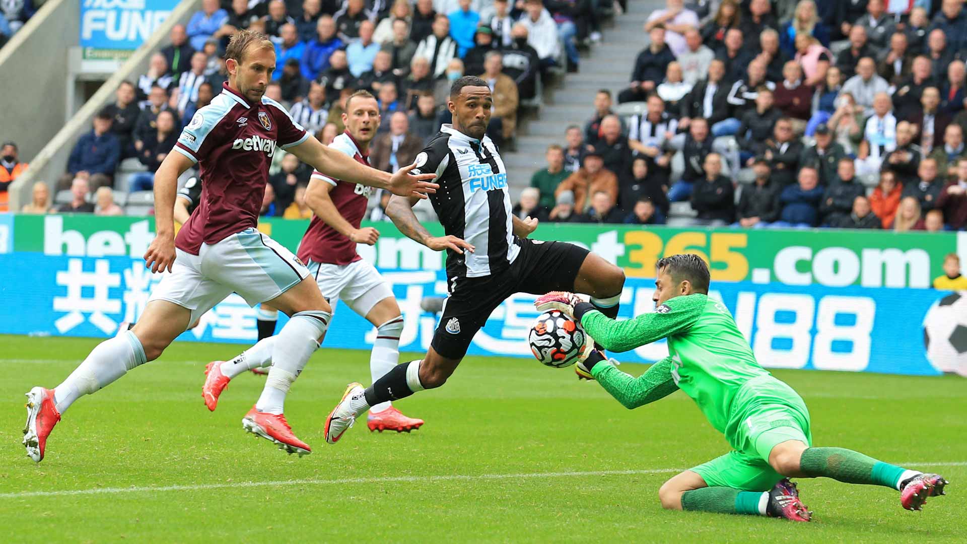 صورة بعنوان: ويستهام يقلب الطاولة على نيوكاسل في الدوري الإنجليزي